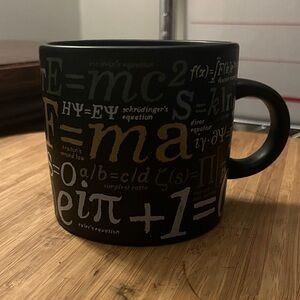 Math Mug Algebra Calculus Geometry Coffee Cup Unemployed Philosopher's Guild